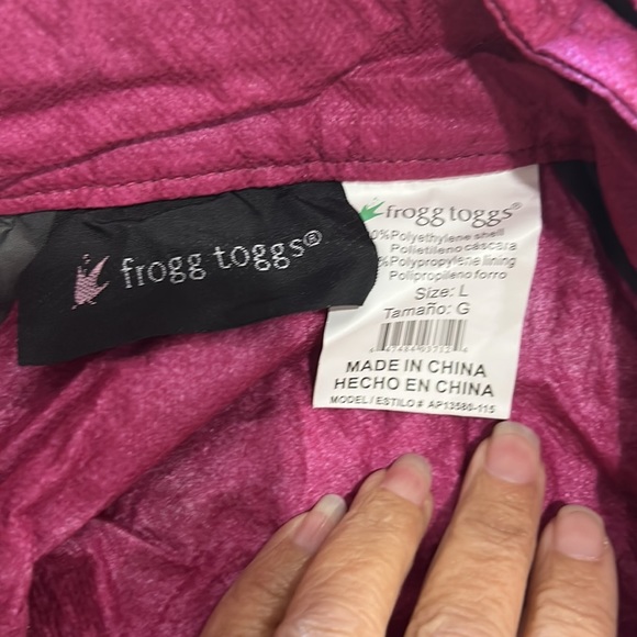 FROGG TOGGS New With Tags Rain Coat - Picture 10 of 10